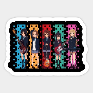 Nodoka's Band Manager K-on! Behind the Scenes Tee Sticker